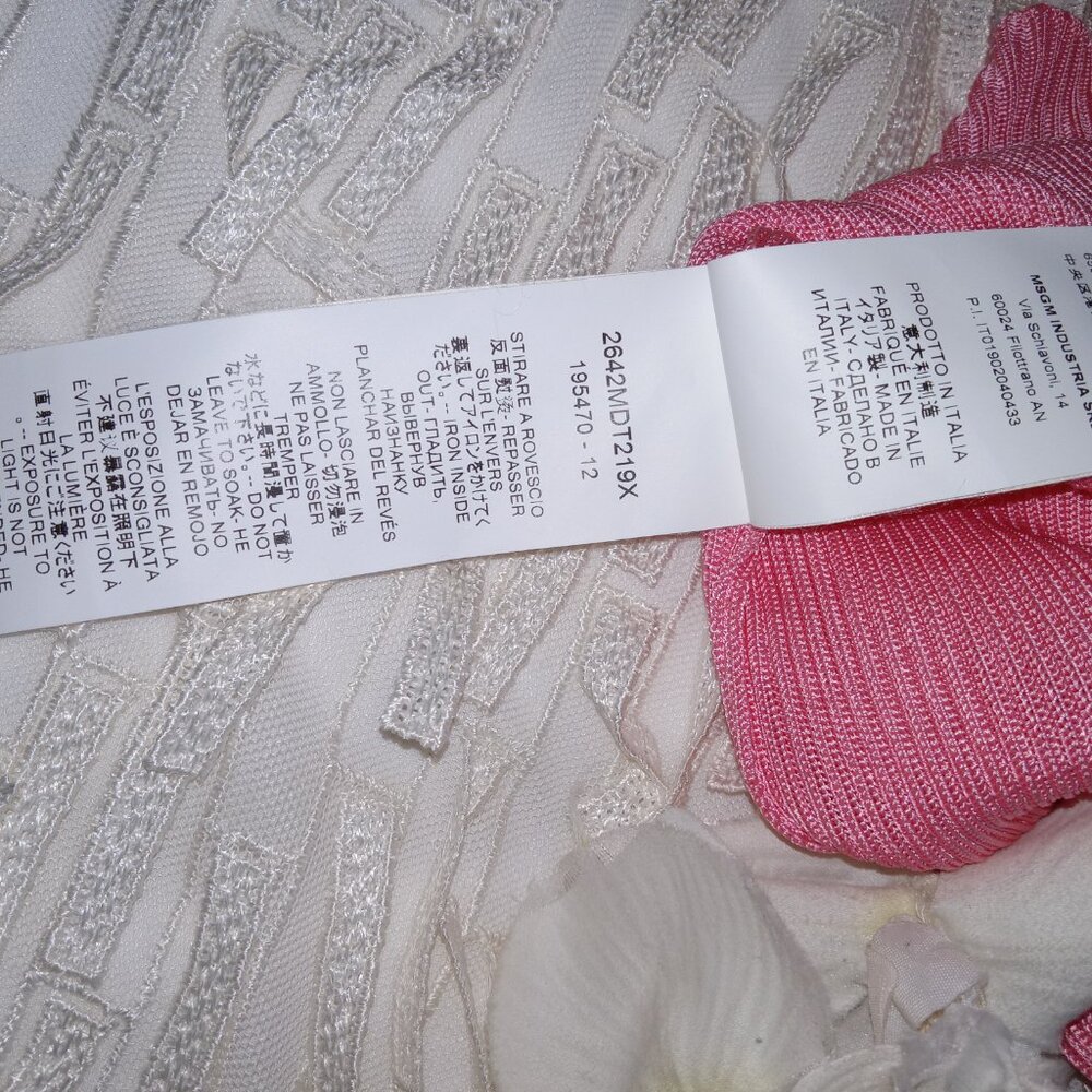 MSGM Razorback Tank Top - Picture 8 of 9
